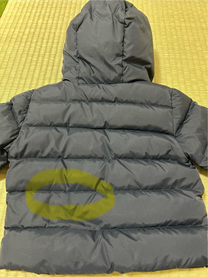 【大幅値下げ】MONCLER ネイビー ダウンコートフード付き