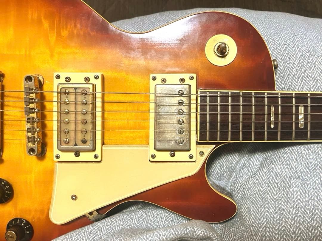 ★ビンテージ 70th ELK レスポール サンバースト 電気系OK