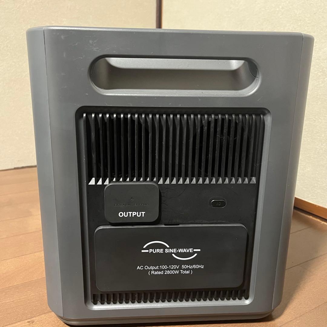 【ほぼ新】AFERIY P280 ポータブル電源 大容量2048Wh PSE認証