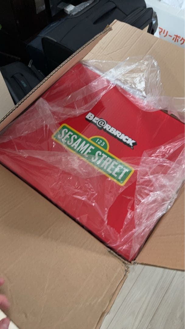 【新品】Be@rbrick ベアブリック エルモ 1000% セサミストリート。