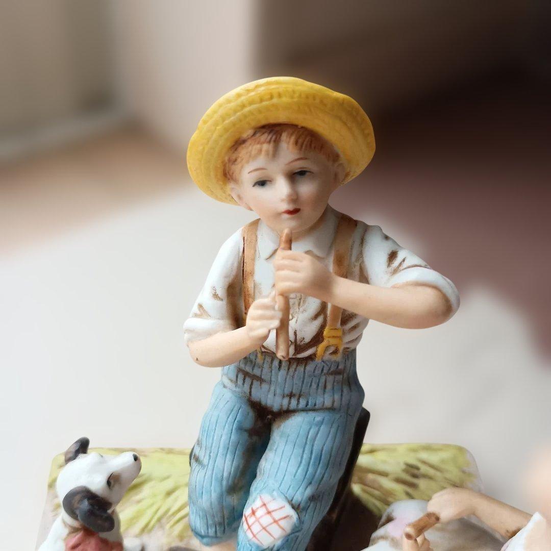 ノーマン ロックウェル the music master 1920 少年と女の子