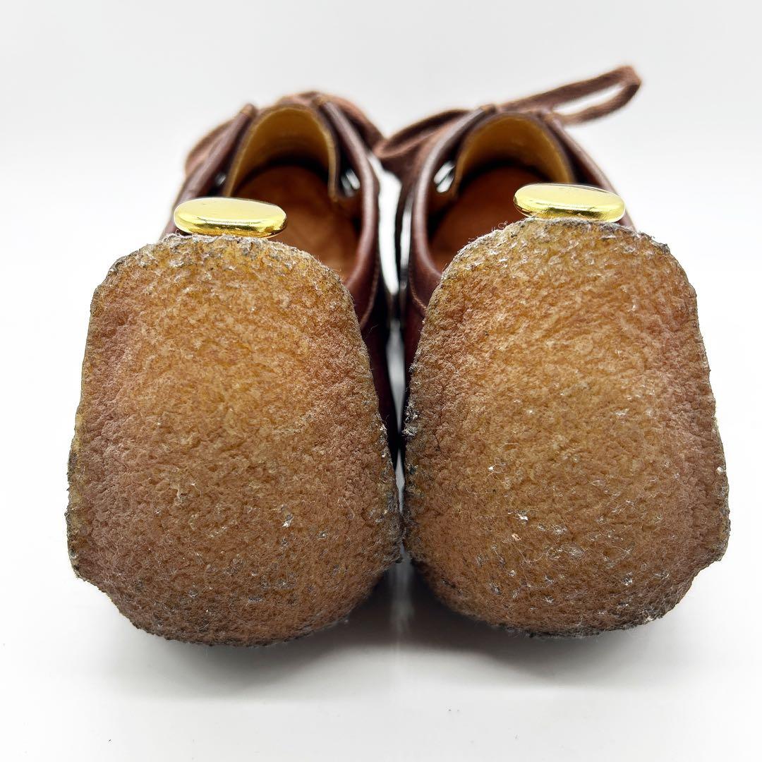 【極美品】Clarks クラークス 27.5 ナタリー レザー ブラウン