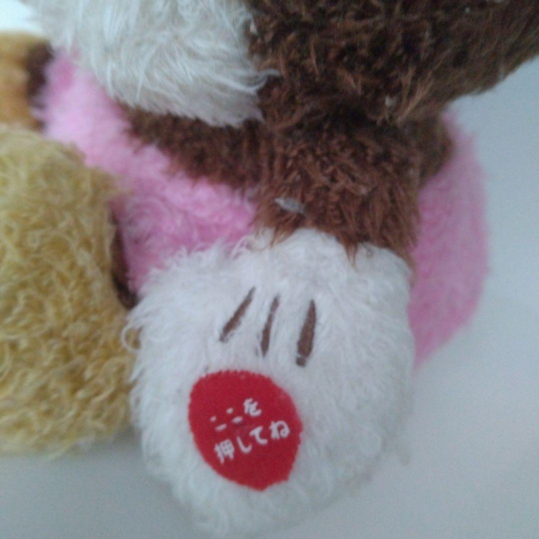 ディズニー　ミッキーマウス　ミニーマウス　メロディー首振りぬいぐるみ【レトロ】