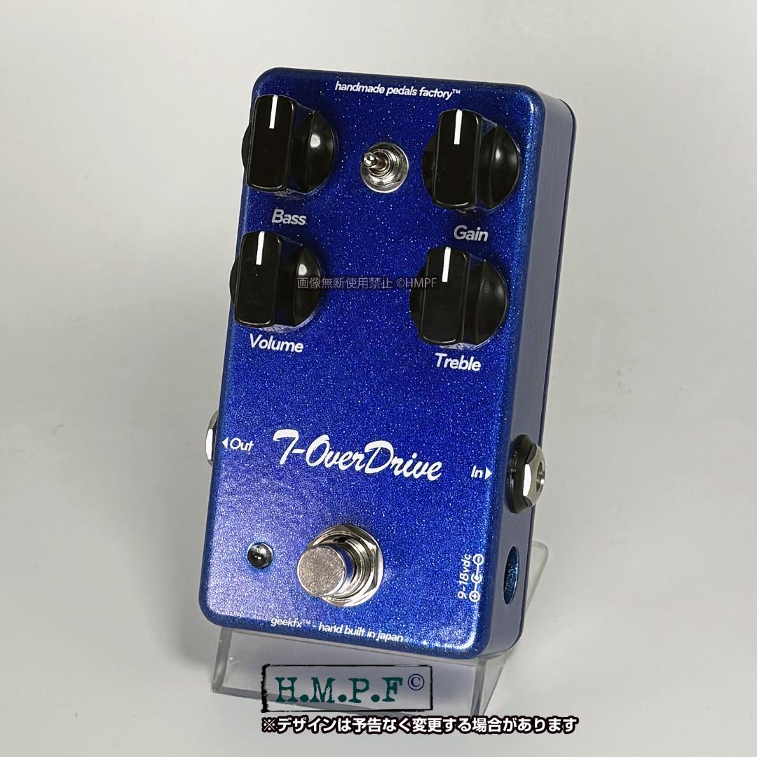 自作Timmy OverdriveV2（ポールコクレーン）/青/9〜18V対応