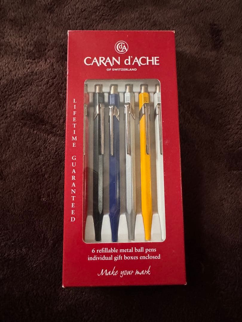 CARAN d'ACHE 849 ボールペン カランダッシュ 6本セット