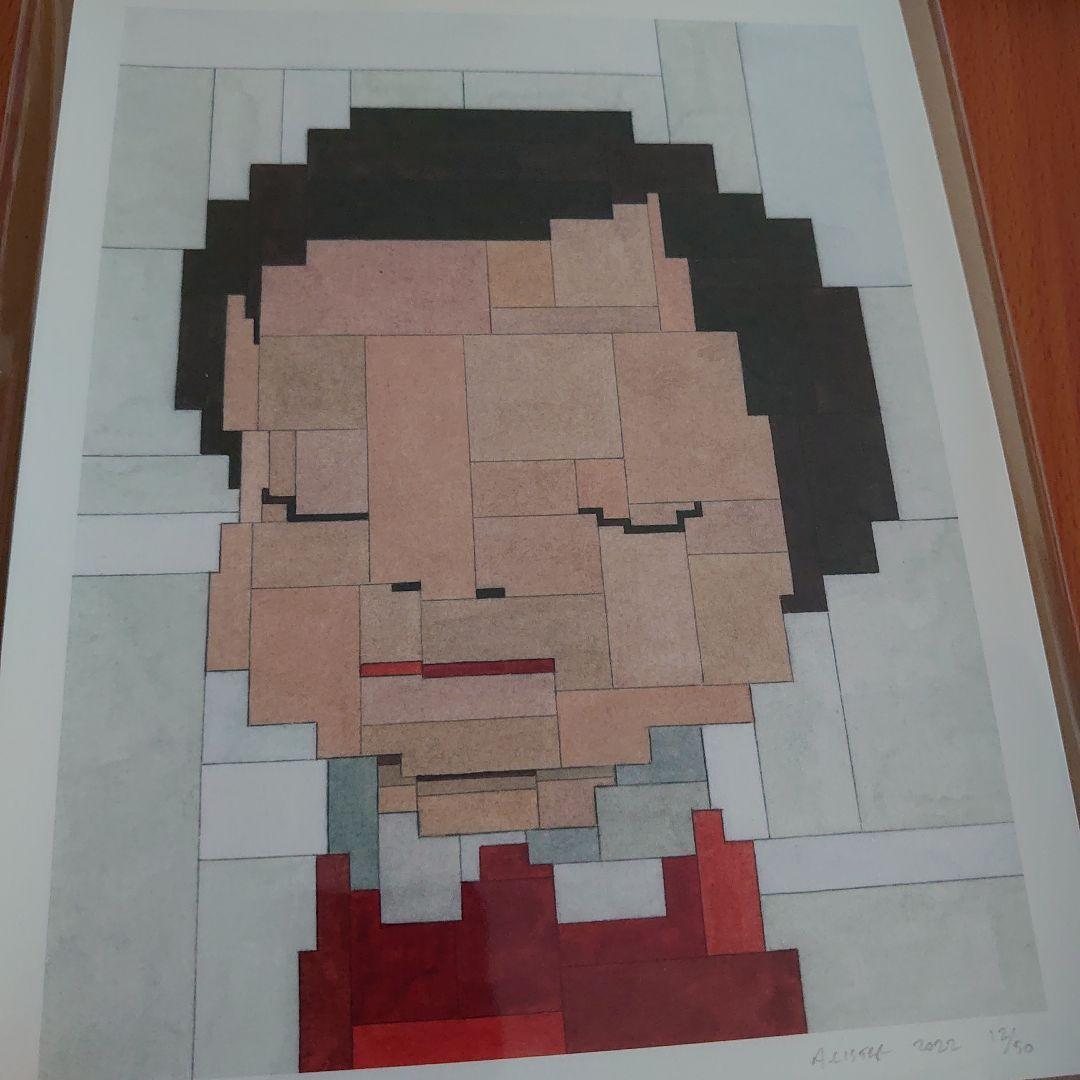 【限定】アダムリスター ① サイン入 奈良美智 版画