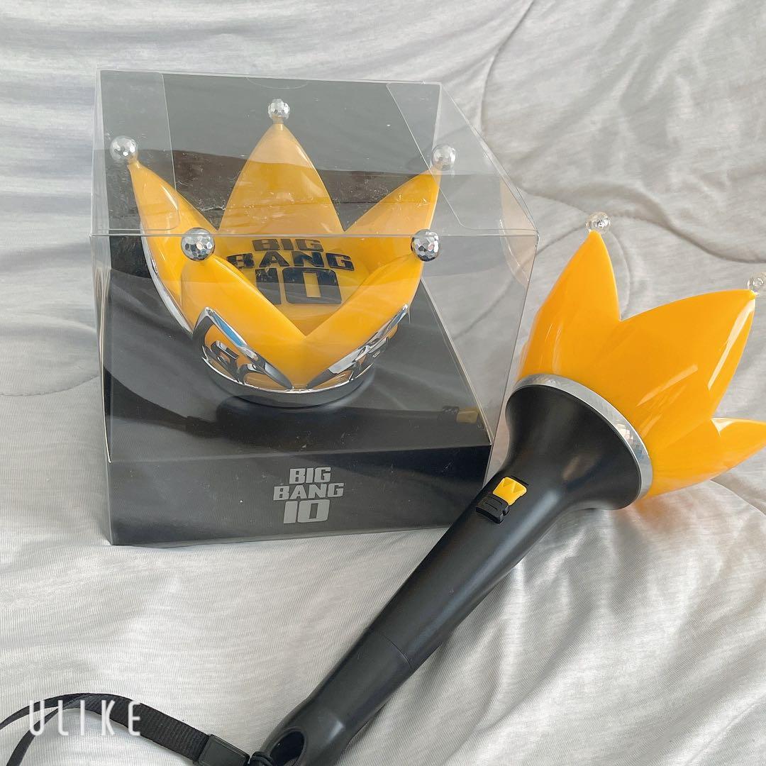 【未開封】BIGBANG 10周年限定ペンライトヘッド+公式ペンライト2点セット