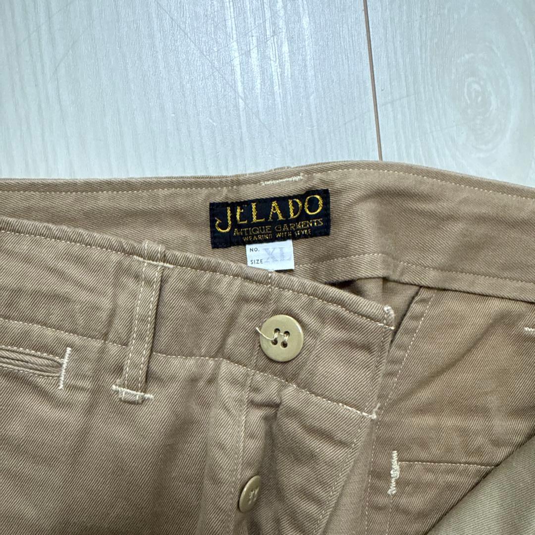 JELADO カーキ　チノパン　XL