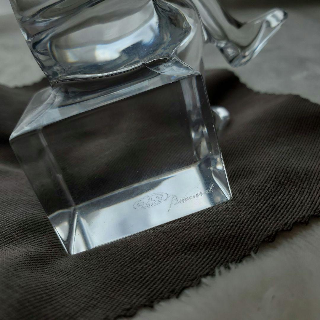 Baccarat バカラ　エンジェル ハート　天使　クリスタル　置物 インテリア