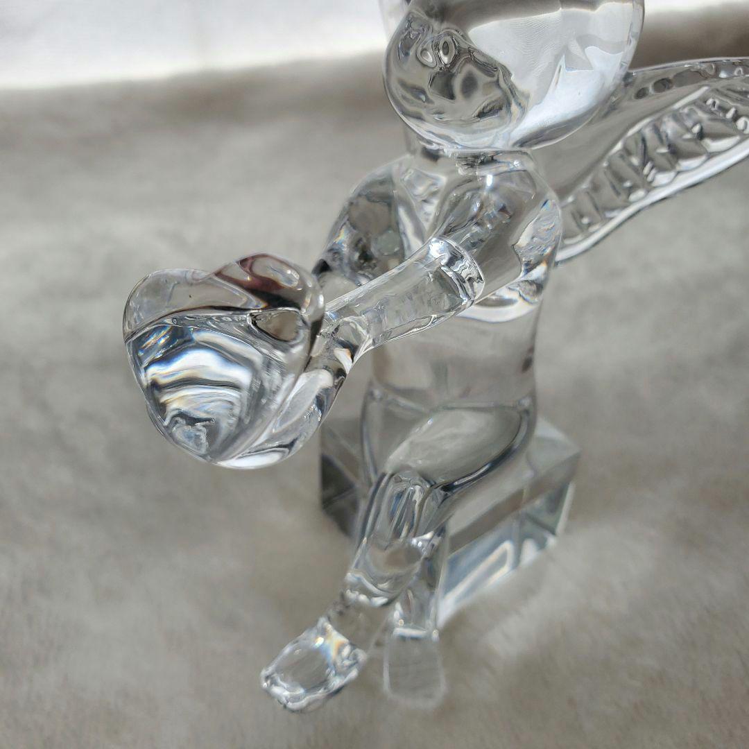 Baccarat バカラ　エンジェル ハート　天使　クリスタル　置物 インテリア