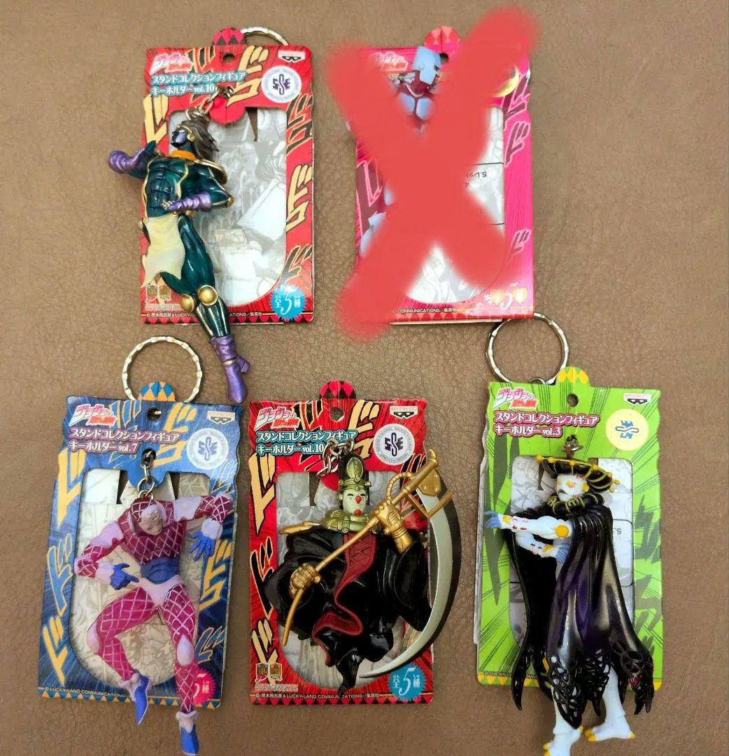 ジョジョ スタンドコレクションフィギュアキーホルダー 5体セット