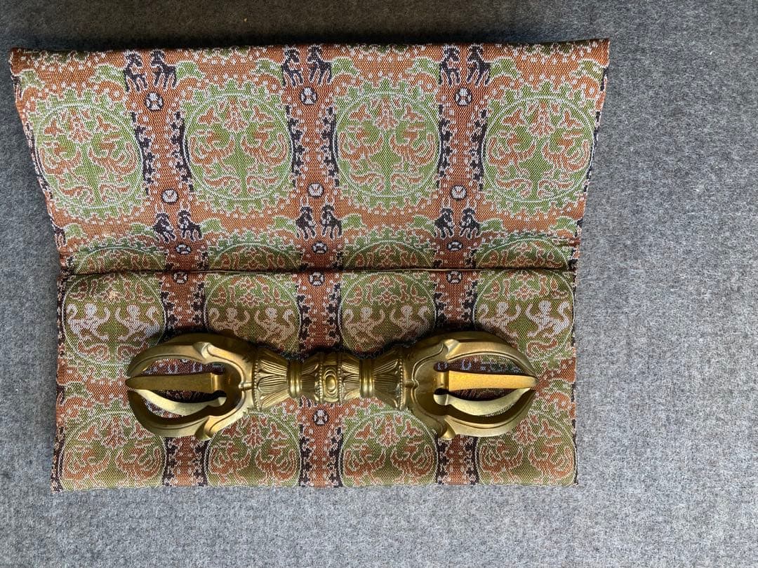 密教法具•大型❗️　五鈷杵 【袋付き】〜16cm