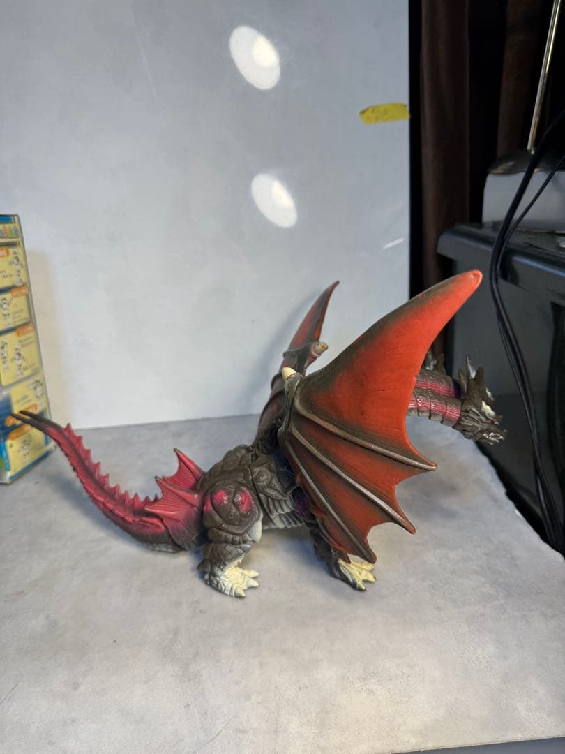 バンダイ 1996 デスギドラ ソフビ ゴジラ モスラ 大型 フィギュア　当時物