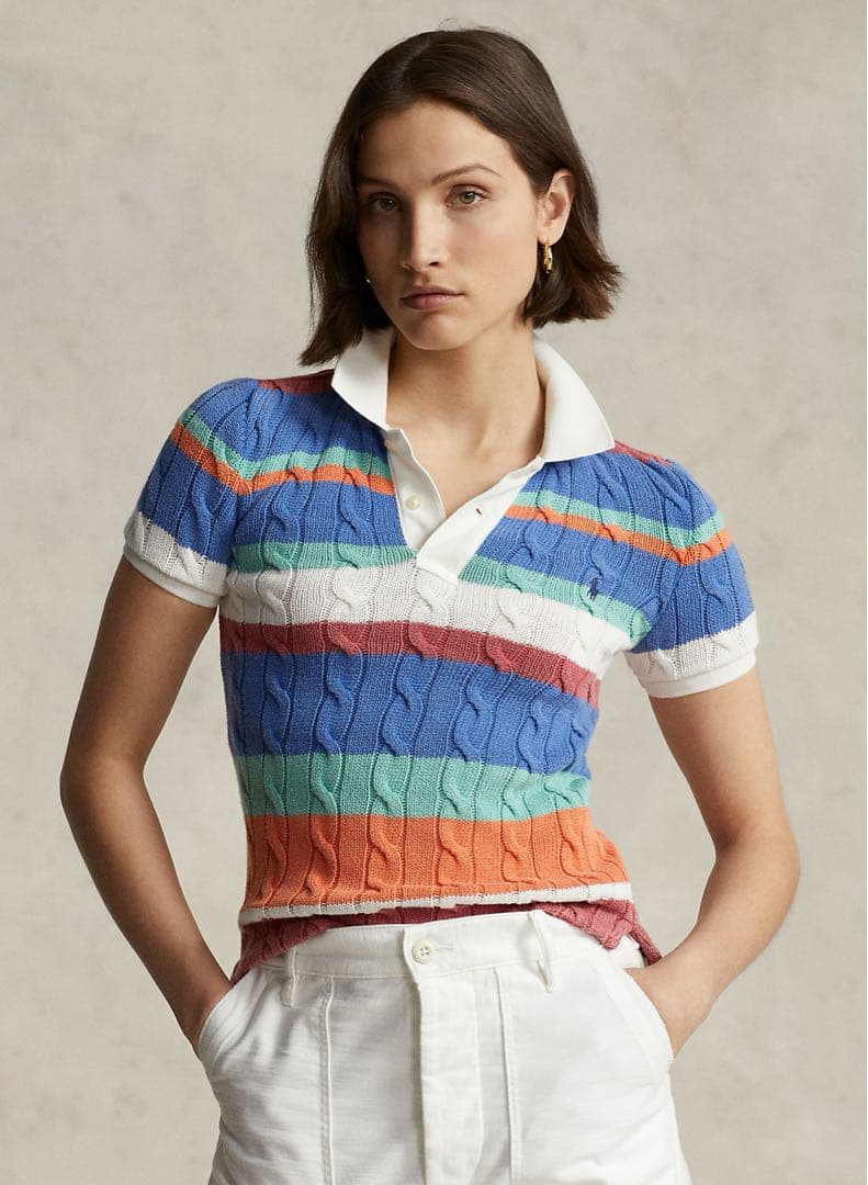 【新品未使用タグ付き】ラルフローレン 半袖ポロシャツ (US XS)