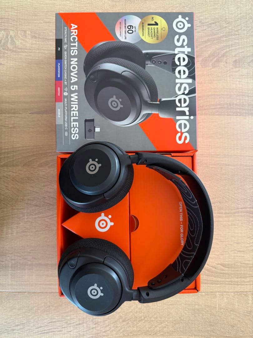 SteelSeries Arctis Nova 5 Wireless ブラック