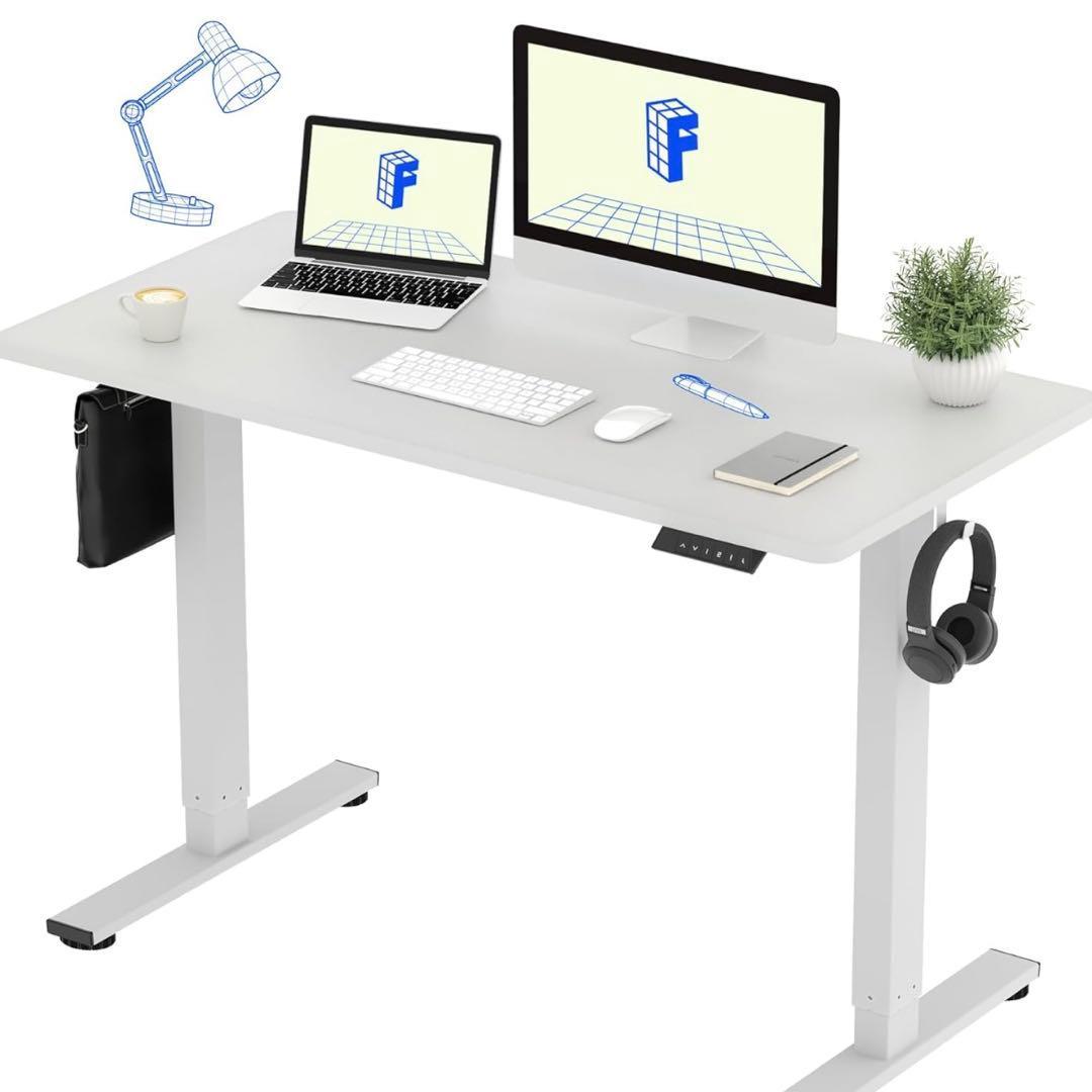 「新品未開封」Flexispot 昇降式デスク EFIW-JA 足白