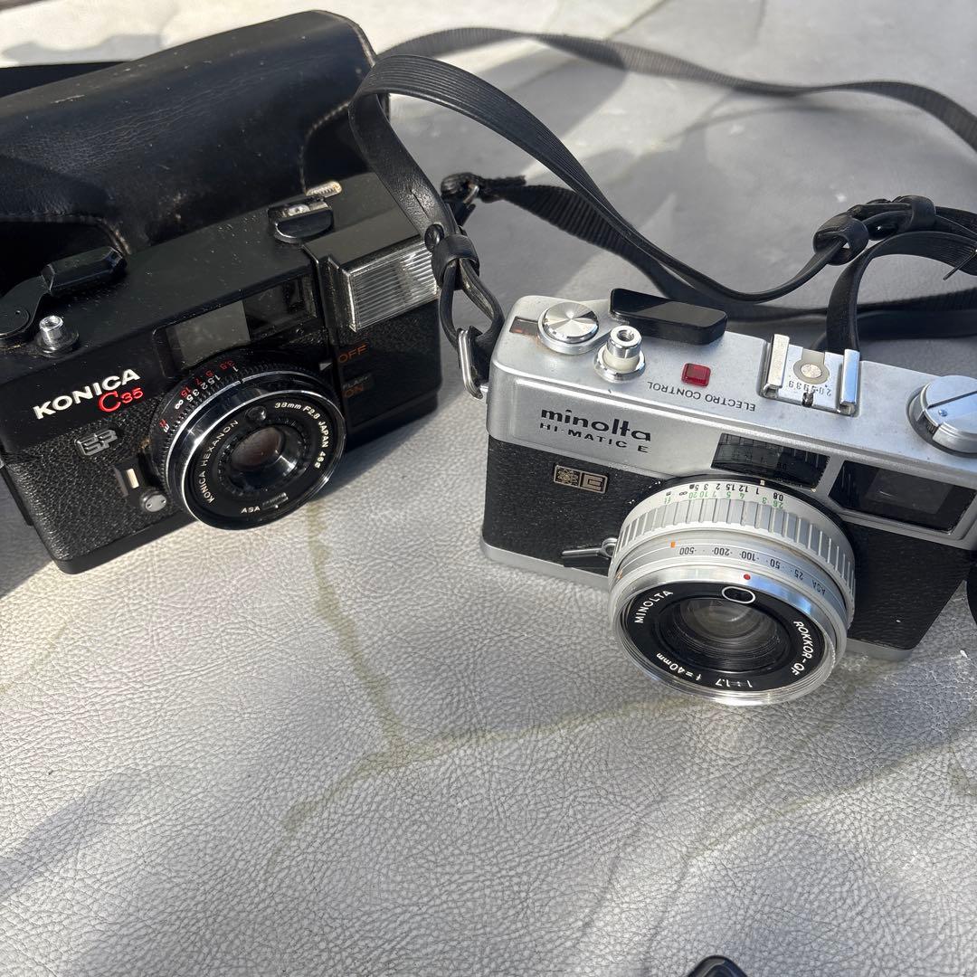 デジタルカメラ フィルムカメラ 9台まとめ売り　canon Olympus など