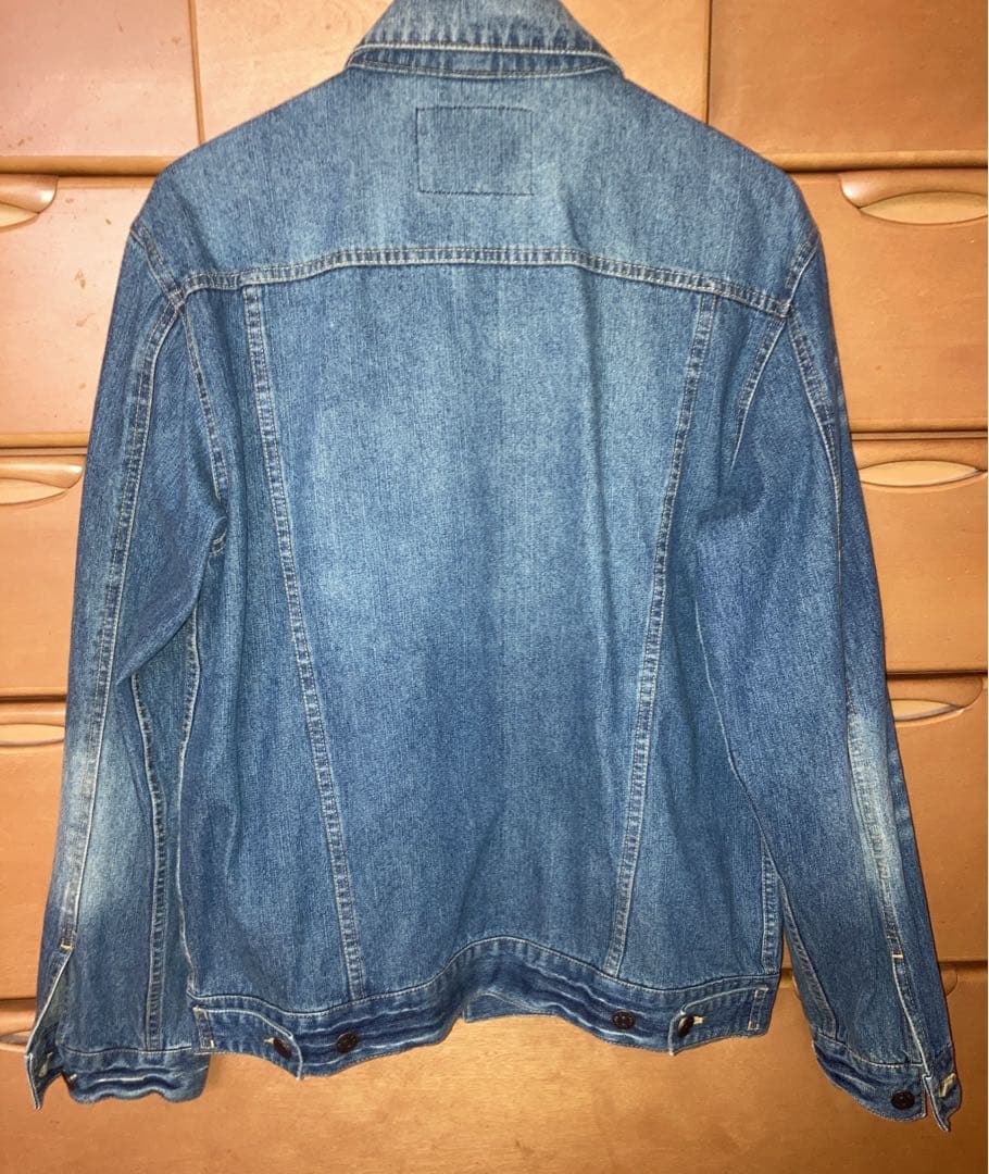 矢沢永吉 デニムジャケット GジャンE.YAZAWA ダメージ ヴィンテージ風