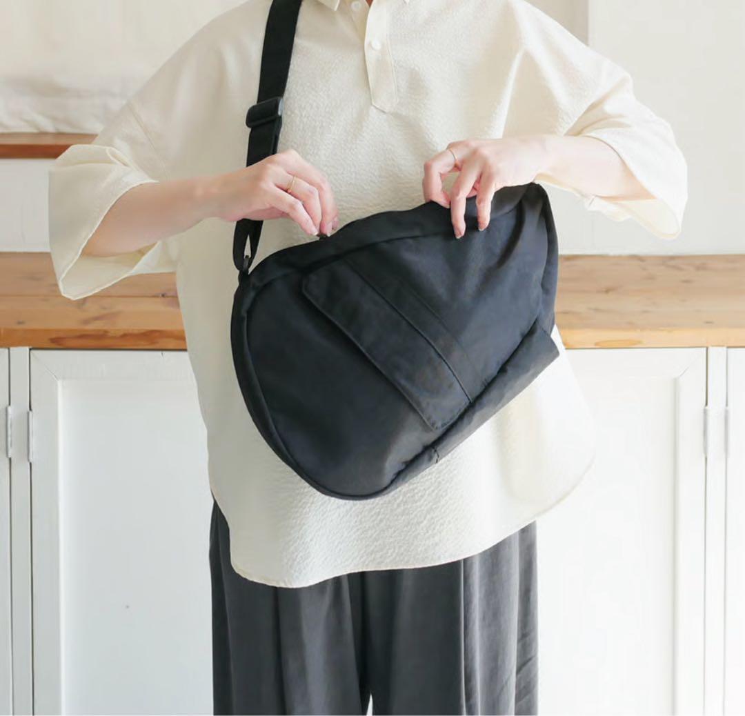 【ちっち様】テクスチャードナイロン Sサイズ ブラック　ヘルシーバックバッグ