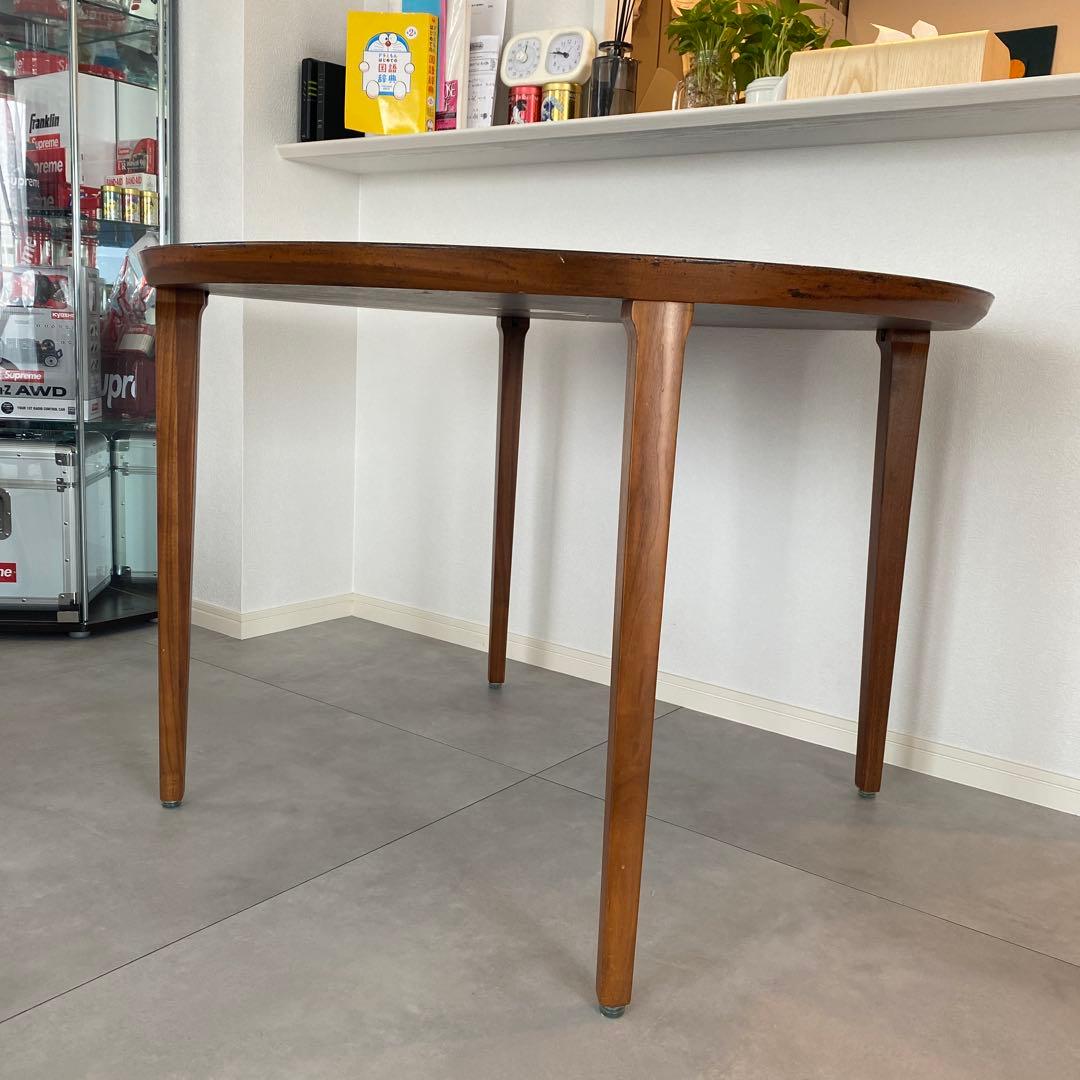 秋田木工　大塚家具　ラウンドテーブル