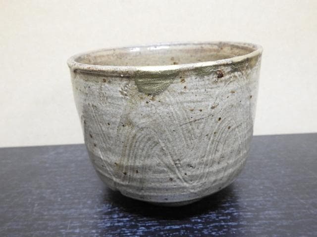 三島筒茶碗　MA307