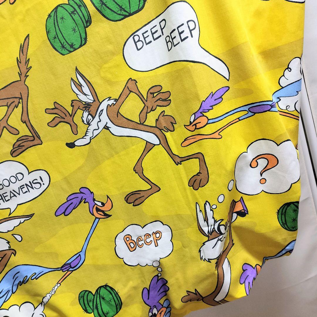 70s ヴィンテージ ロードランナー コヨーテ シーツ ルーニー ワーナー 美品