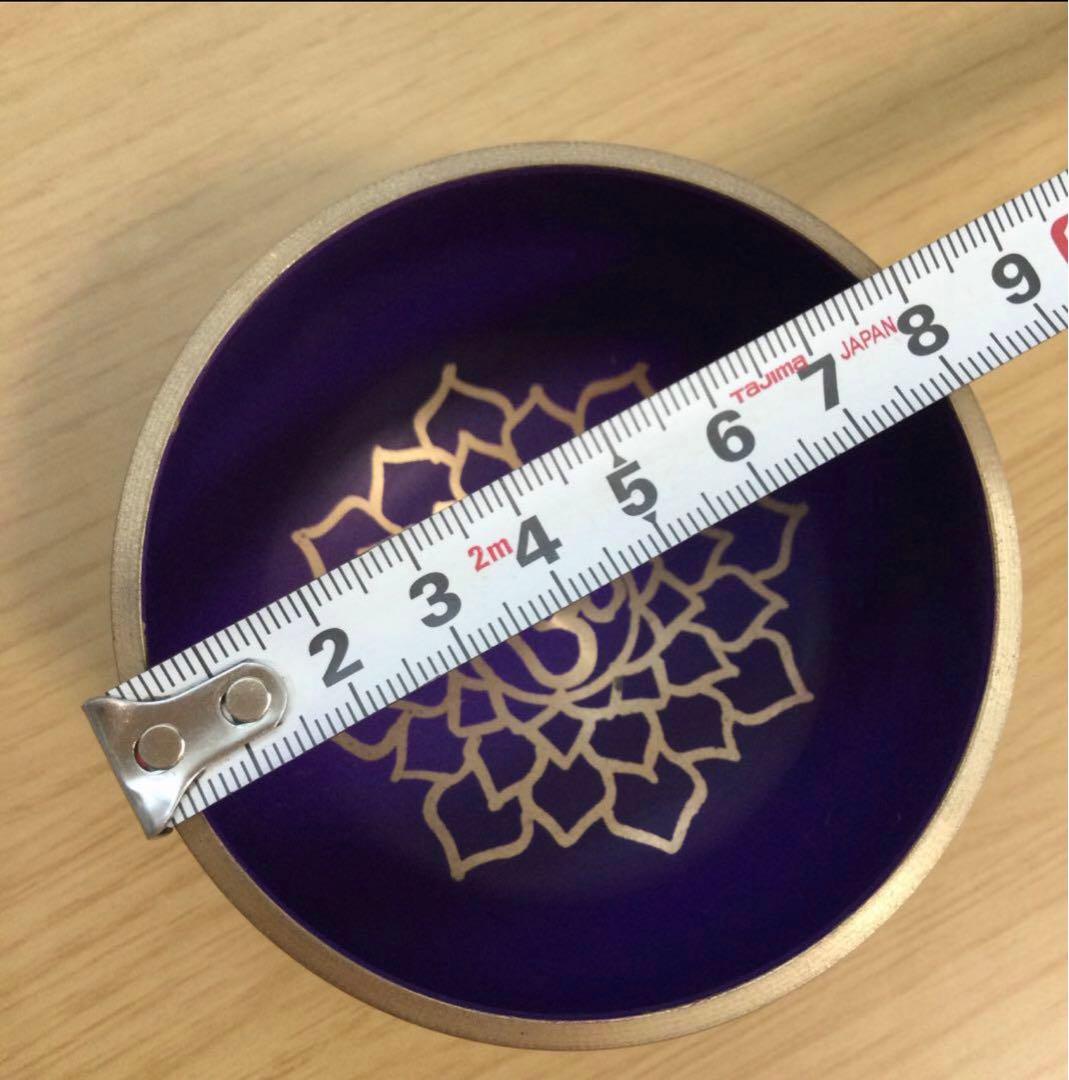 セブンチャクラ　ヒーリングシンギングボウル　7個セット　箱付き　中古