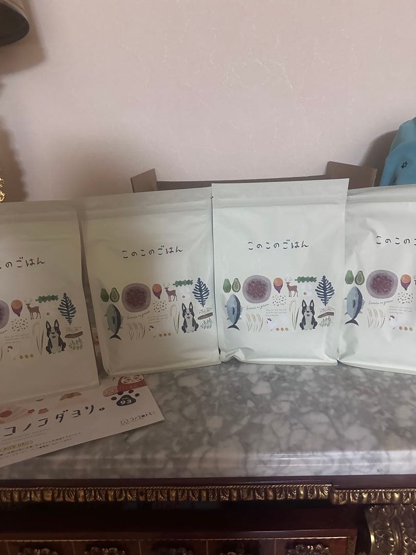 こころのごはん ドライフード ４袋セット