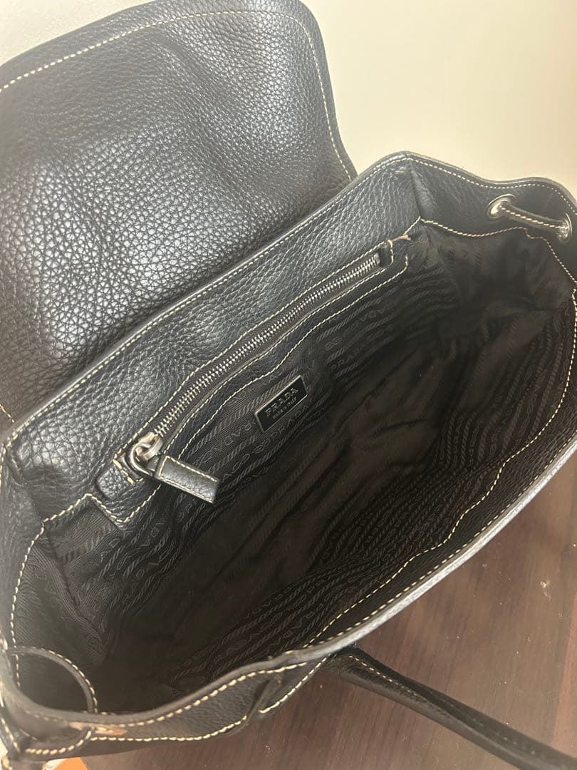 PRADA ブラック ハンドバッグ レア♪