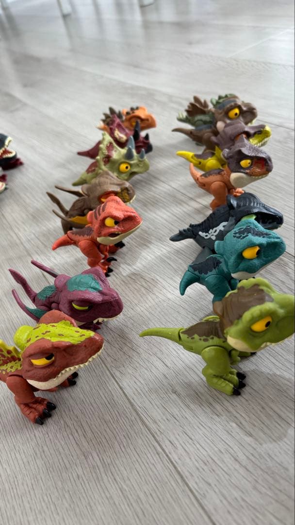 美品⭐︎かみかみコレクション ジュラシックワールド マテル MATTEL おもちゃ