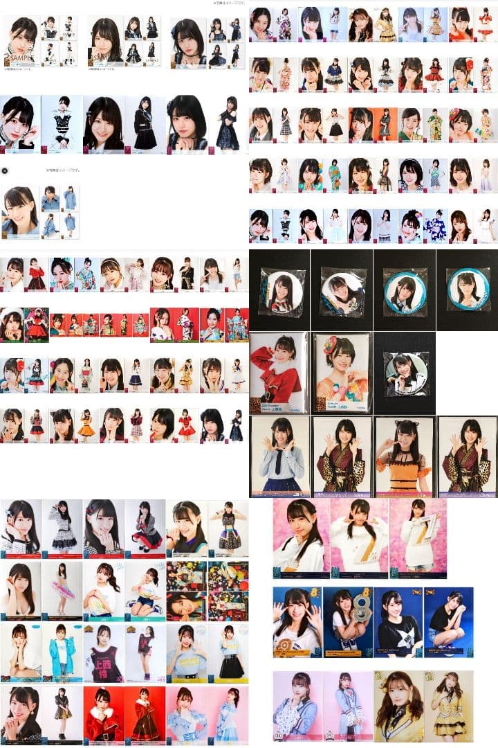 NMB48 上西怜 生写真 グッズセット