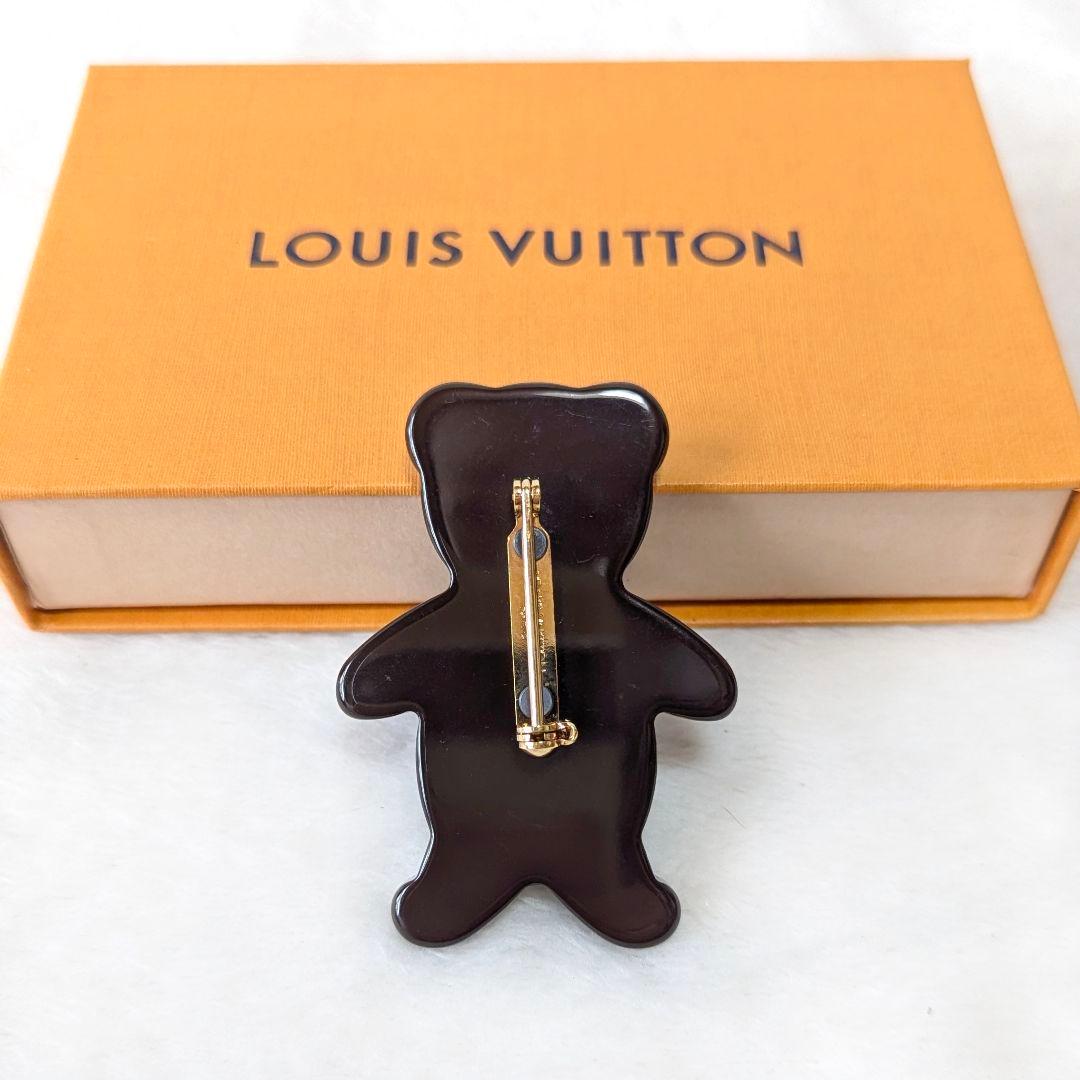 ✨箱付き✨LOUIS VUITTON ブロッシュ ヌヌール ベア ブローチ