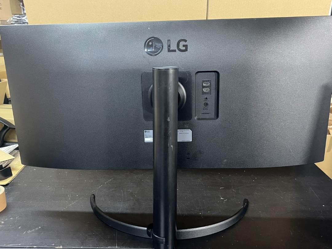 LG 34WP550-B ウルトラワイドモニター 34インチ 本体