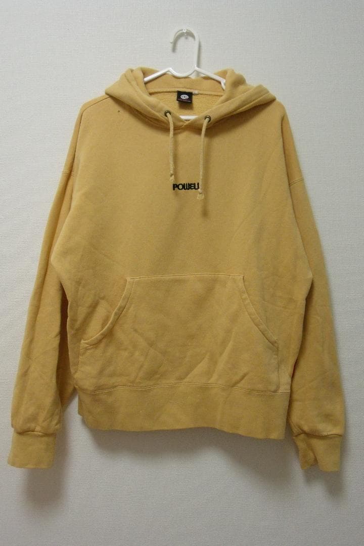 し*け様 パウエルペラルタ POWELL 爆撃機スウェットパーカー 黒タグ古着ヴ