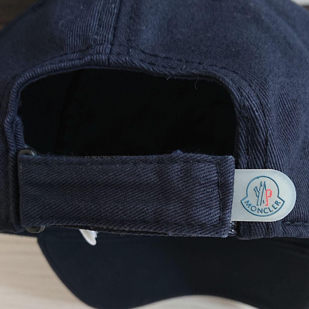 MONCLER モンクレール ベースボール キャップ ネイビー キッズ Lサイズ