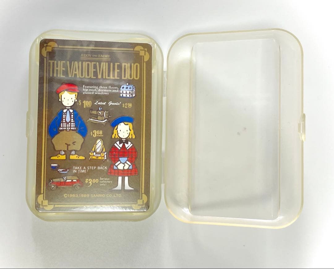 超貴重品［新品未開封］昭和レトロ　ザ・ボードビルデュオ　トランプ　レア品
