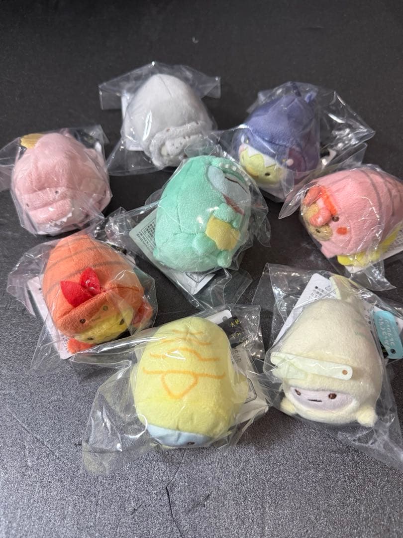 大絶滅展×すみっコぐらしのコラボ　てのりぬいぐるみ