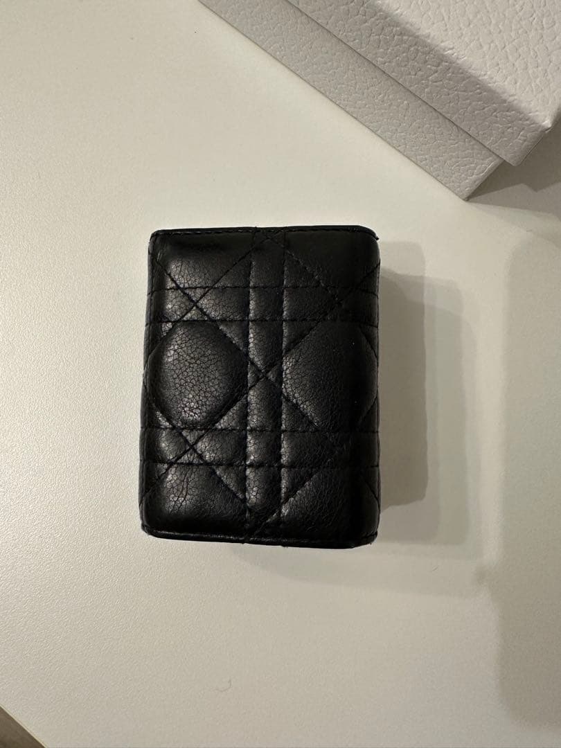 Dior★ミニウォレット　ブラック　三つ折り