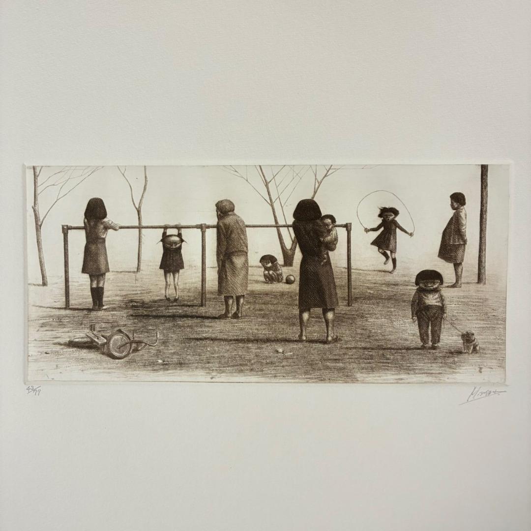 美品 相笠昌義 銅版画集「女・時の過ぎゆくままに」全8枚揃 完品 直筆サイン入り