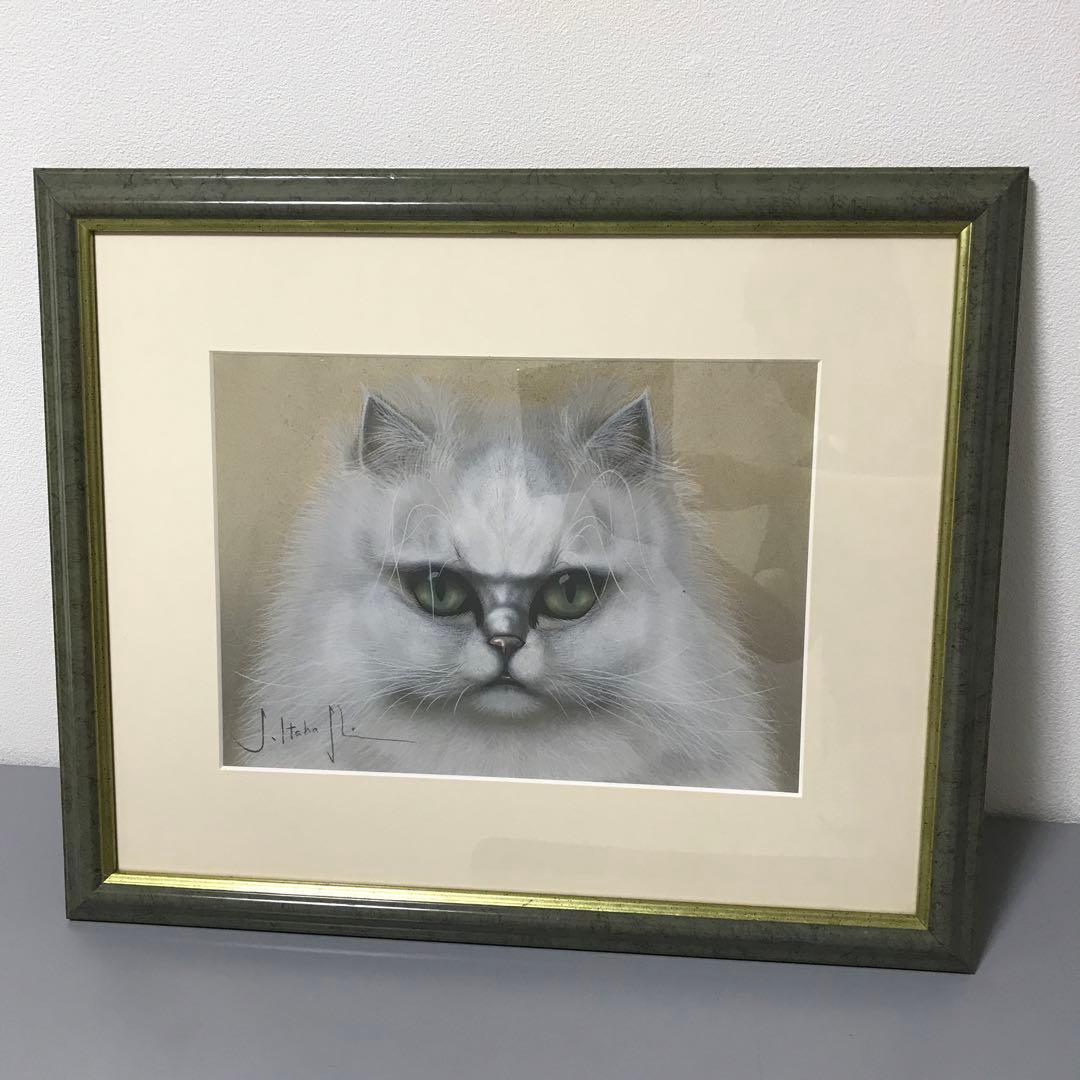 【直筆ペルシャネコ原画】作者サイン入り　貴重な肉筆画です！