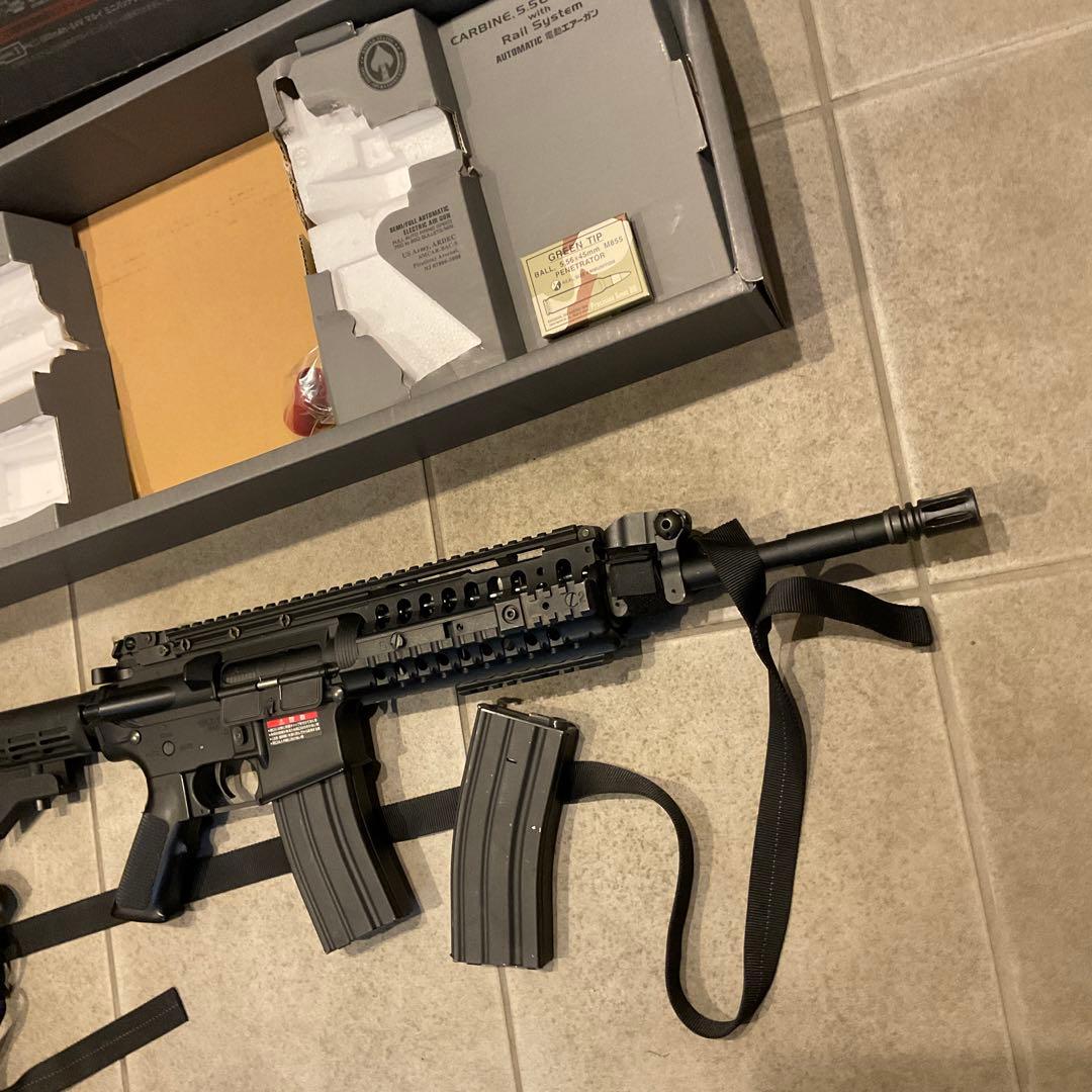 絶版品86m/s東京マルイ純正電動ガンM4S-System＋マガジン2個