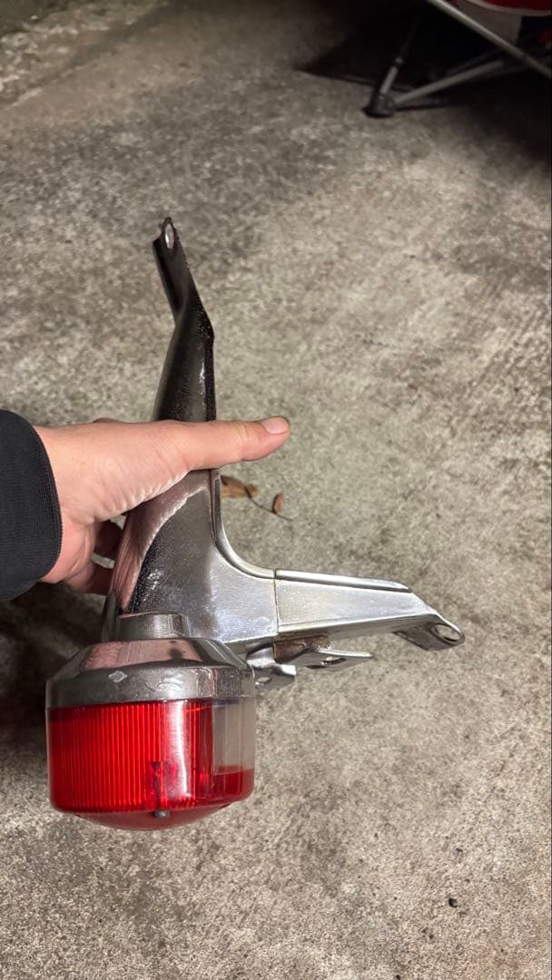 gt380ダブルテール土台付き純正キンタマ