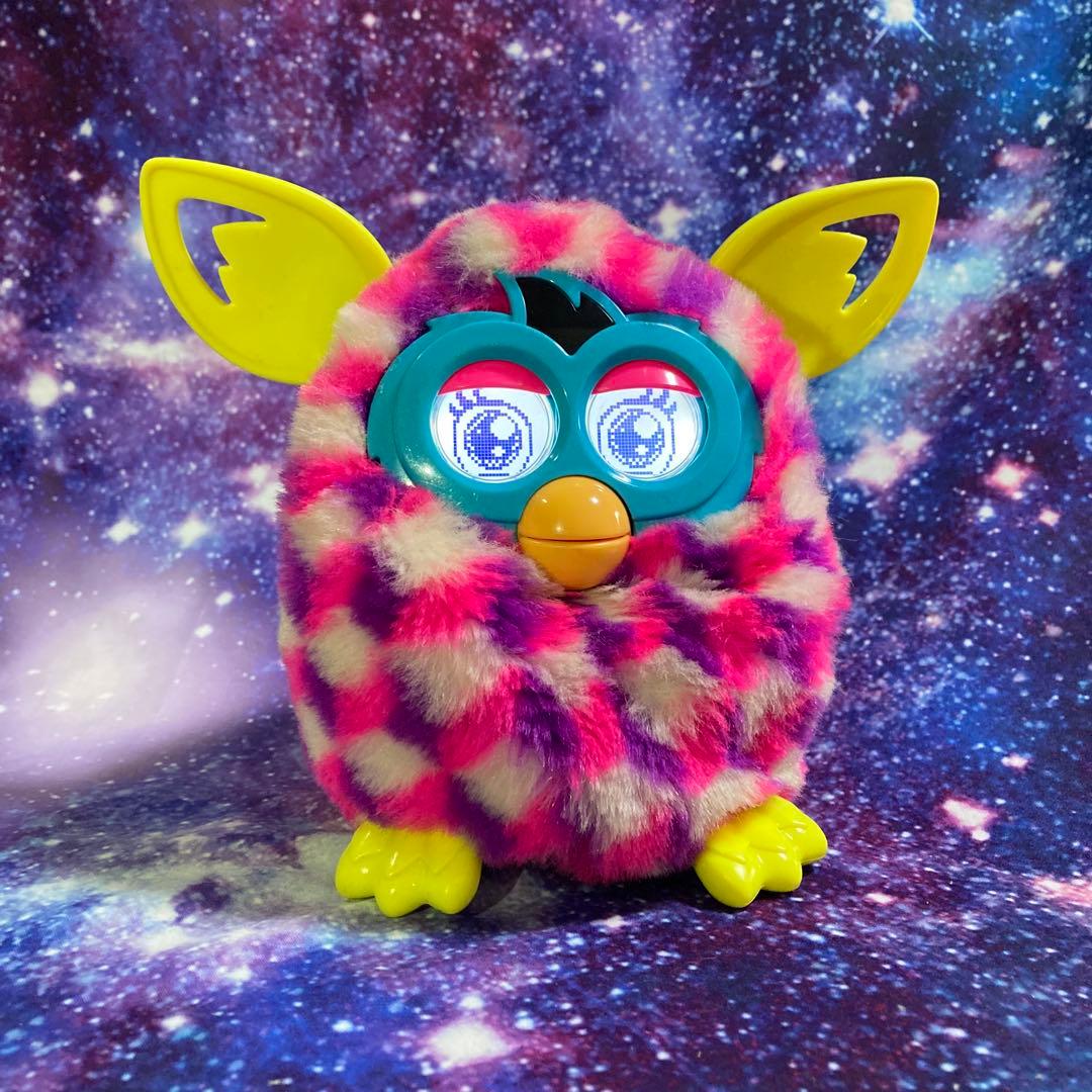 Furby ファービー ピンクホワイトパープル[デジタルペット]