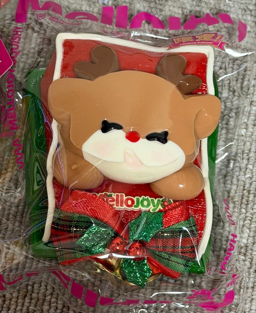Mellojoy スクイーズ　シークレット クリスマス　メロジョイ　トナカイ