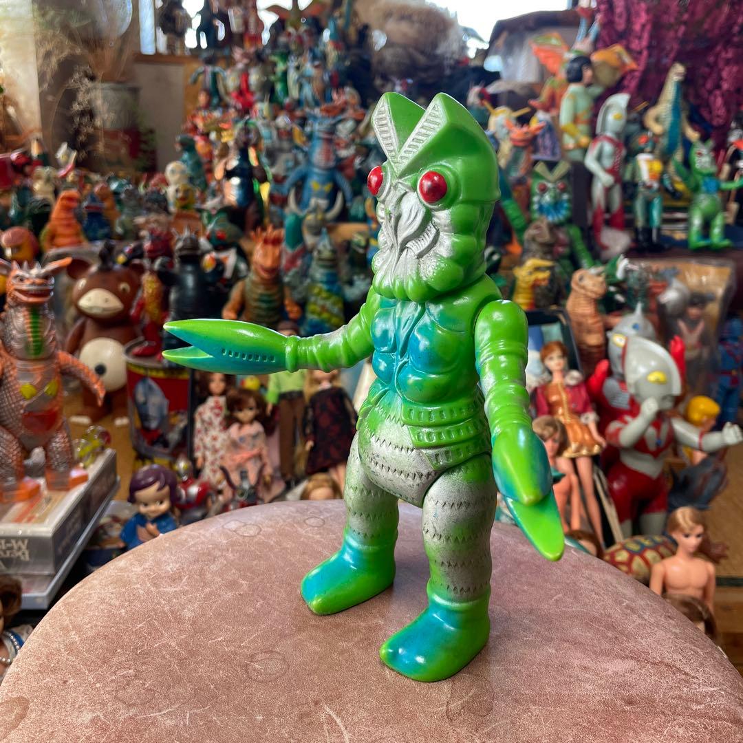 当時物　バルタン星人　スタンダードサイズ　ブルマーク