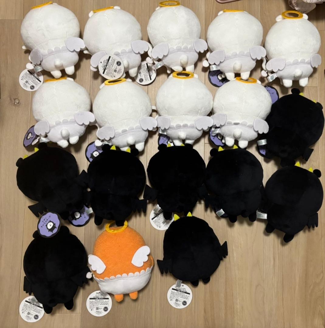 ナガノキャラクターズ　天使&悪魔ぬいぐるみ　18個　セット