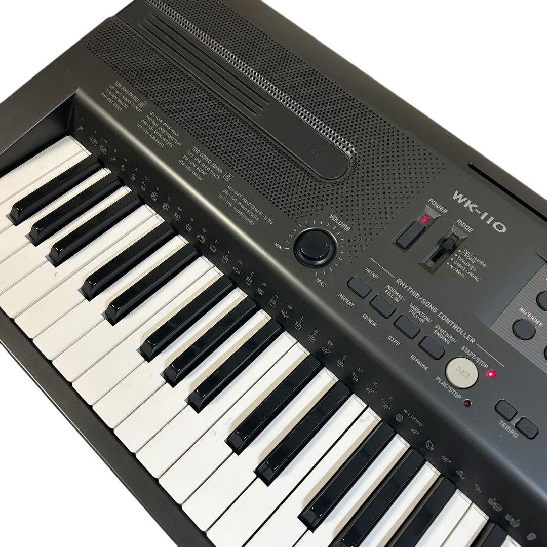 CASIO WK-110 77鍵 電子ピアノ キーボード