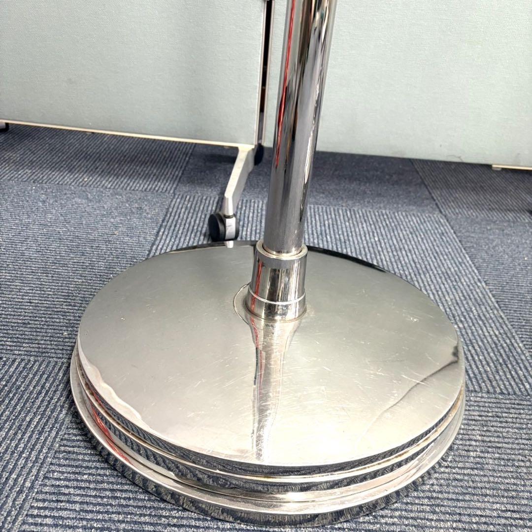 1台 店舗什器 ステンレス製 T字 ハンガーラック アンティーク ビンテージ品