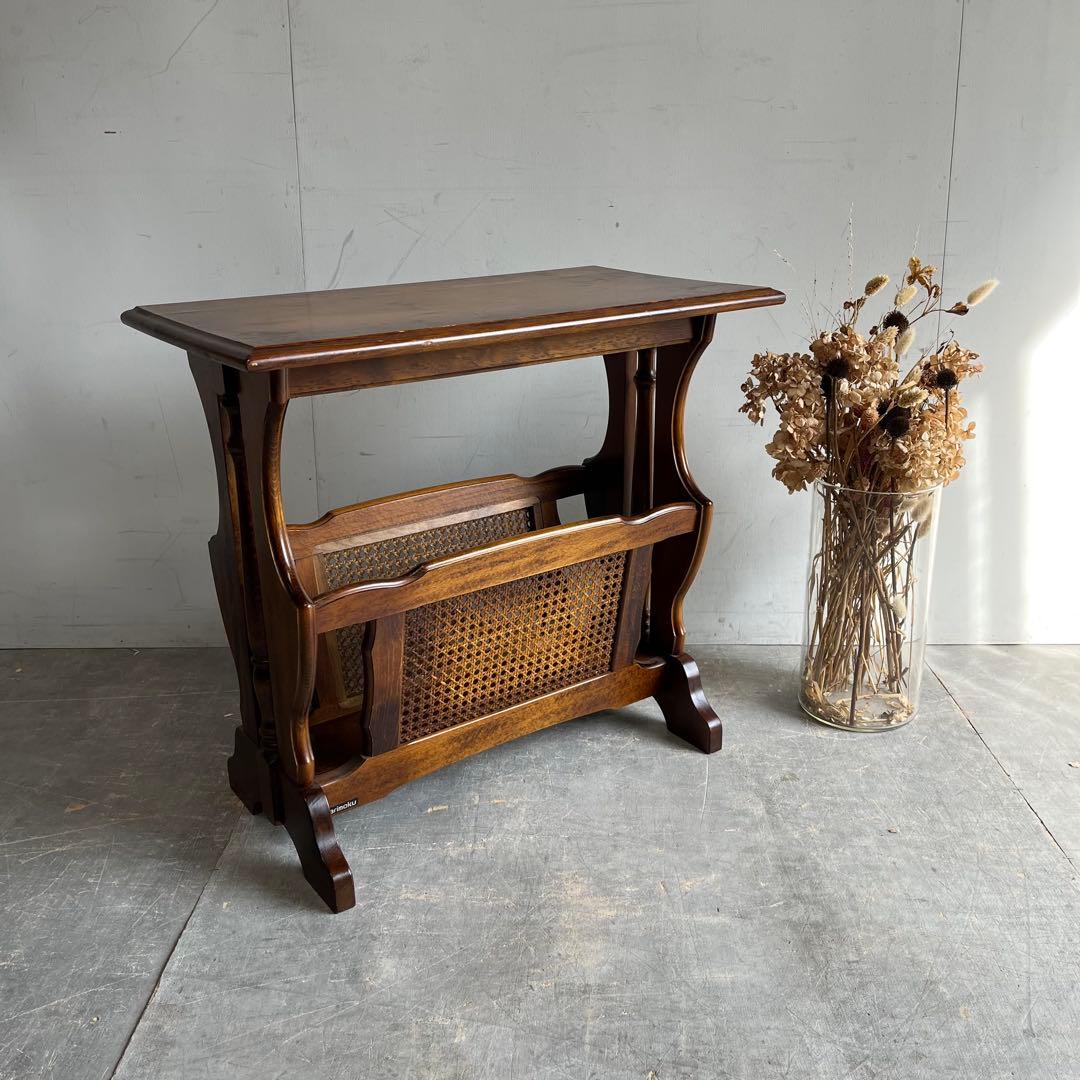 オールド カリモク karimoku コロニアル サイドテーブル z436