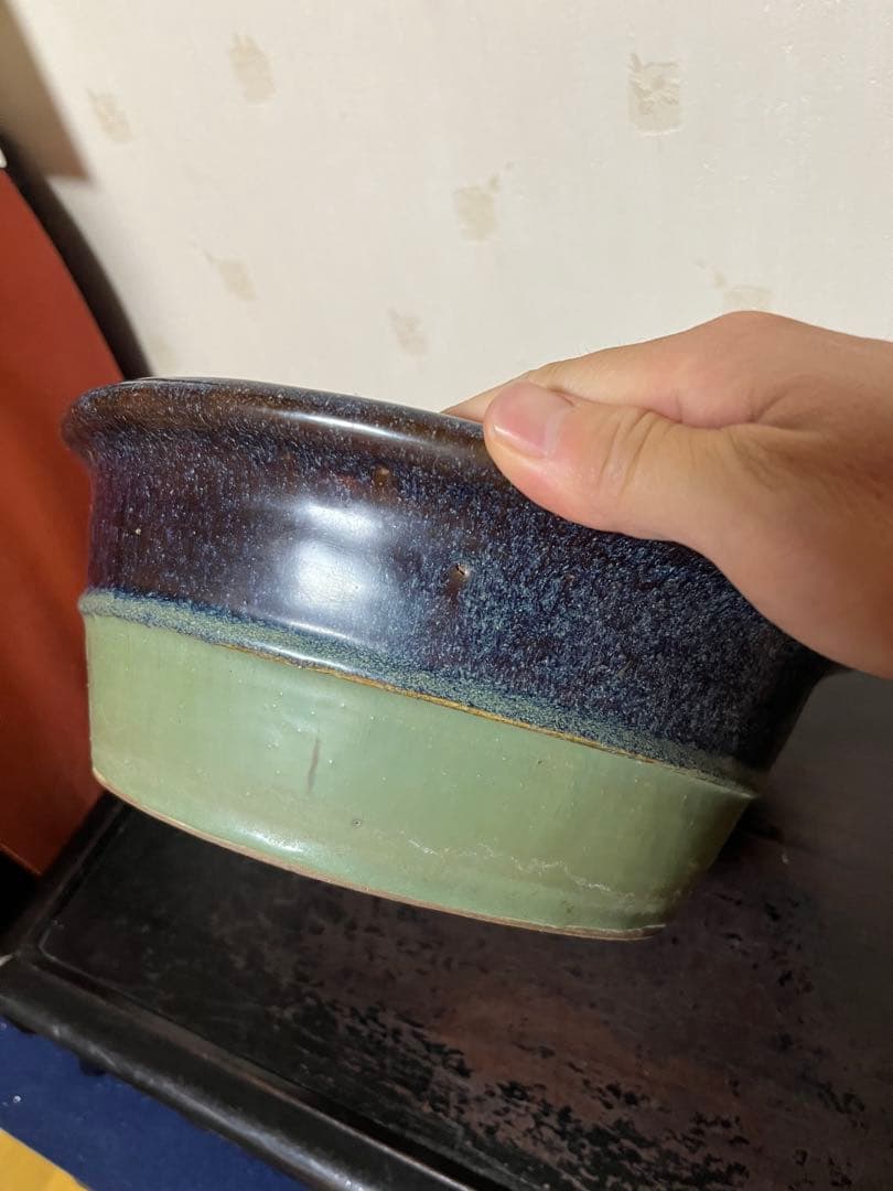 462 盆栽　盆栽鉢　植木鉢　中国鉢　海鼠　ナマコ